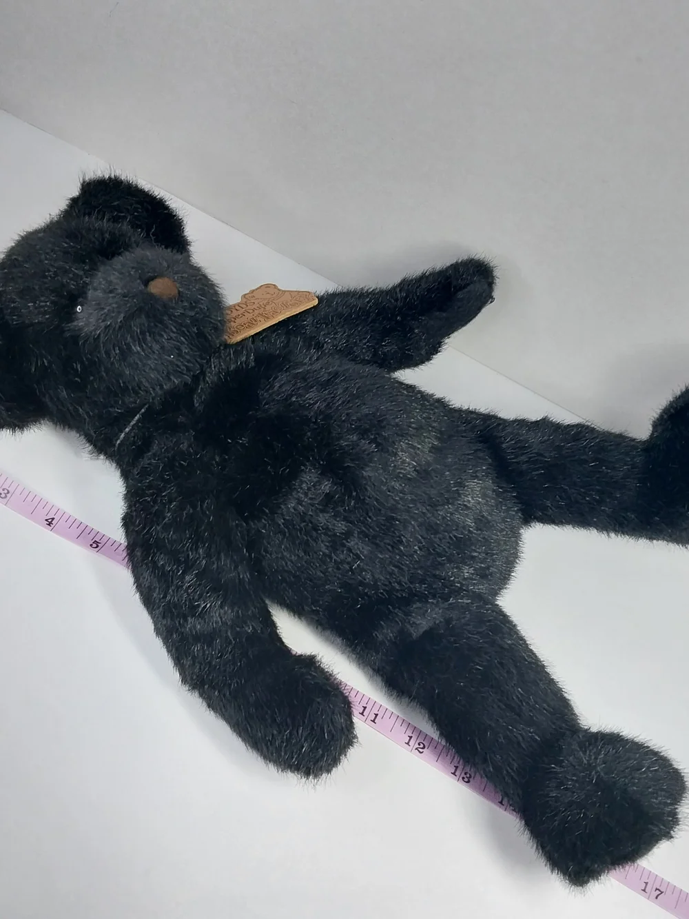 Vintage Boyds Bears Super Duper Black Plush 16